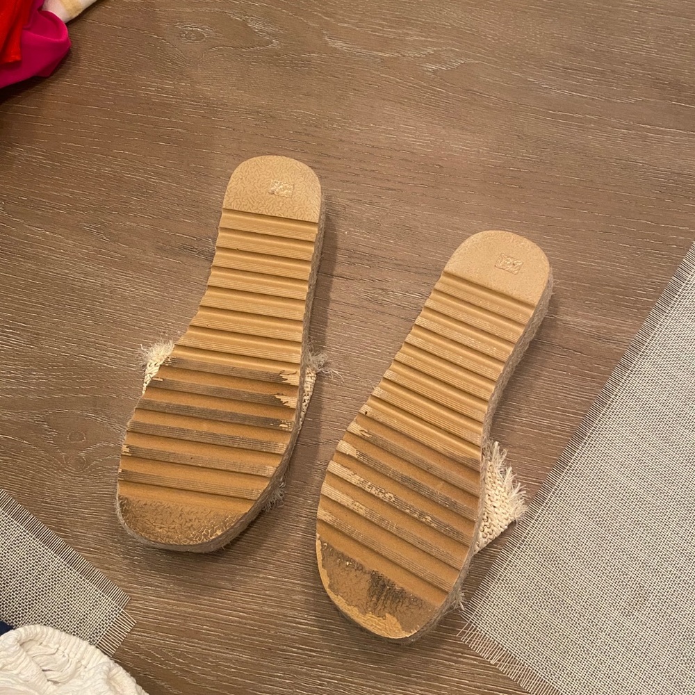 Slide on sandals